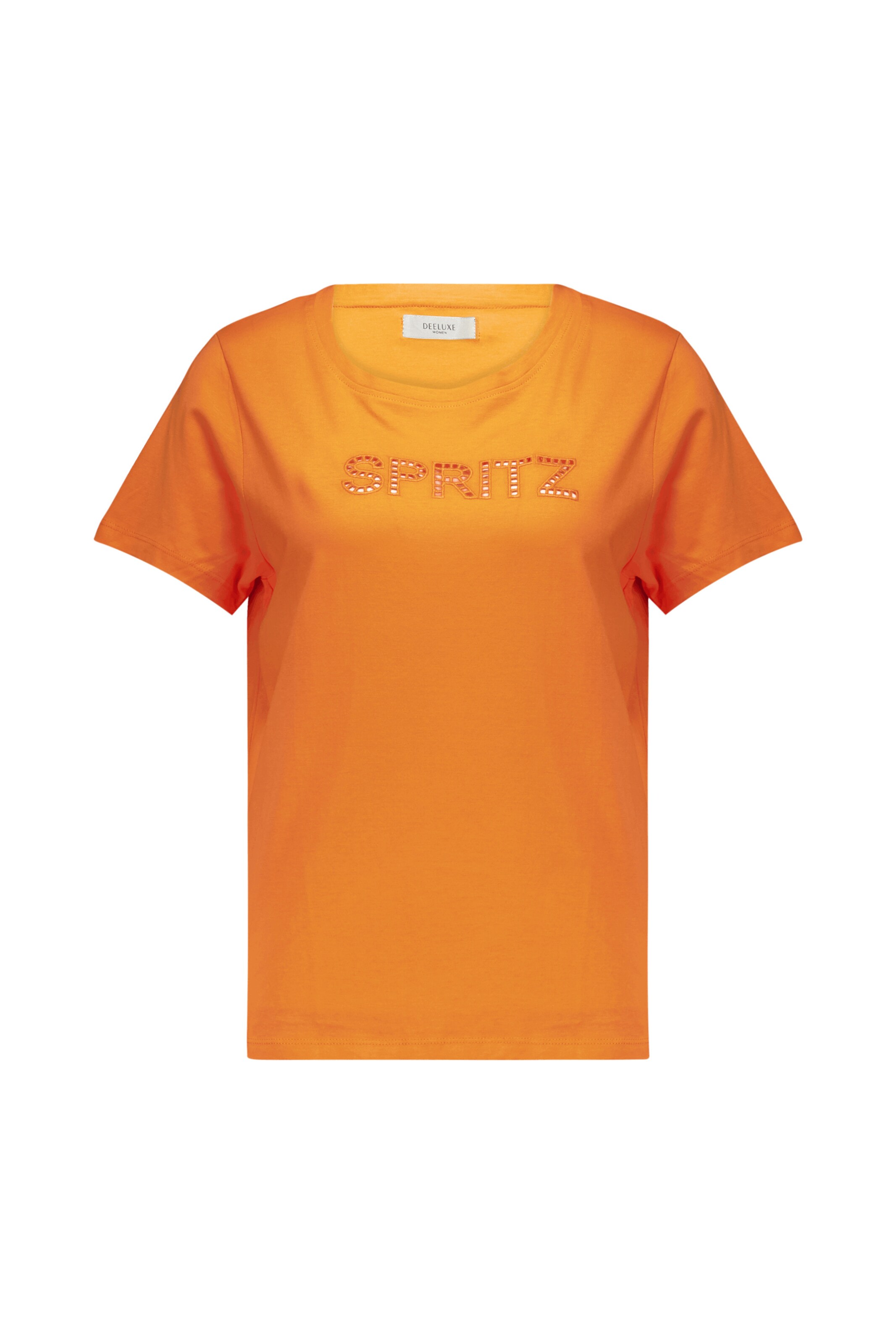 T-shirt 'Spritzi' Deeluxe en orange : devant