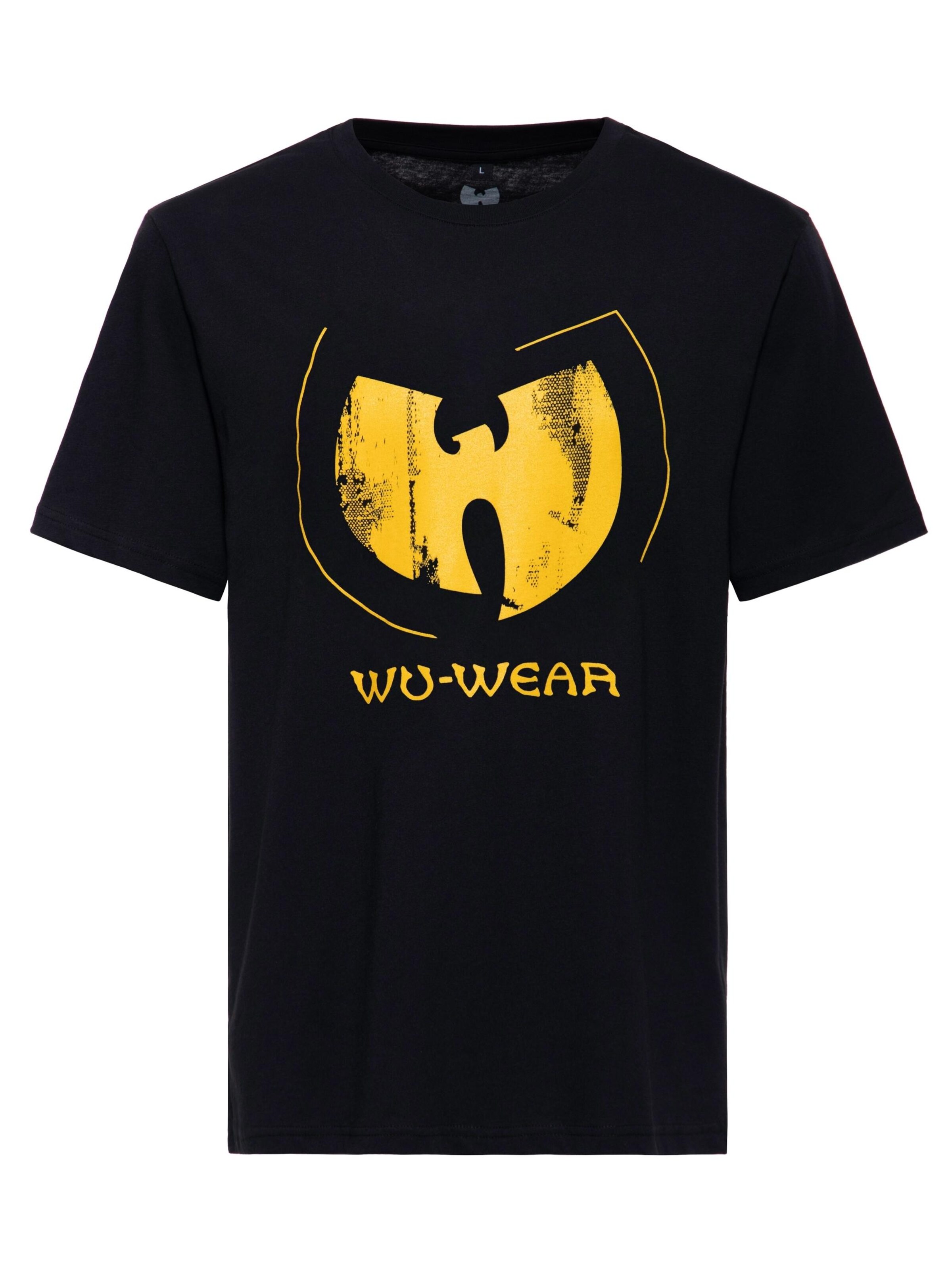 WU Wear Shirt in Black: front