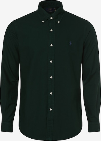 Regular fit Camicia di Polo Ralph Lauren in verde: frontale