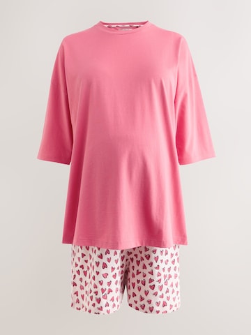 Next - Pijama de pantalón corto en rosa