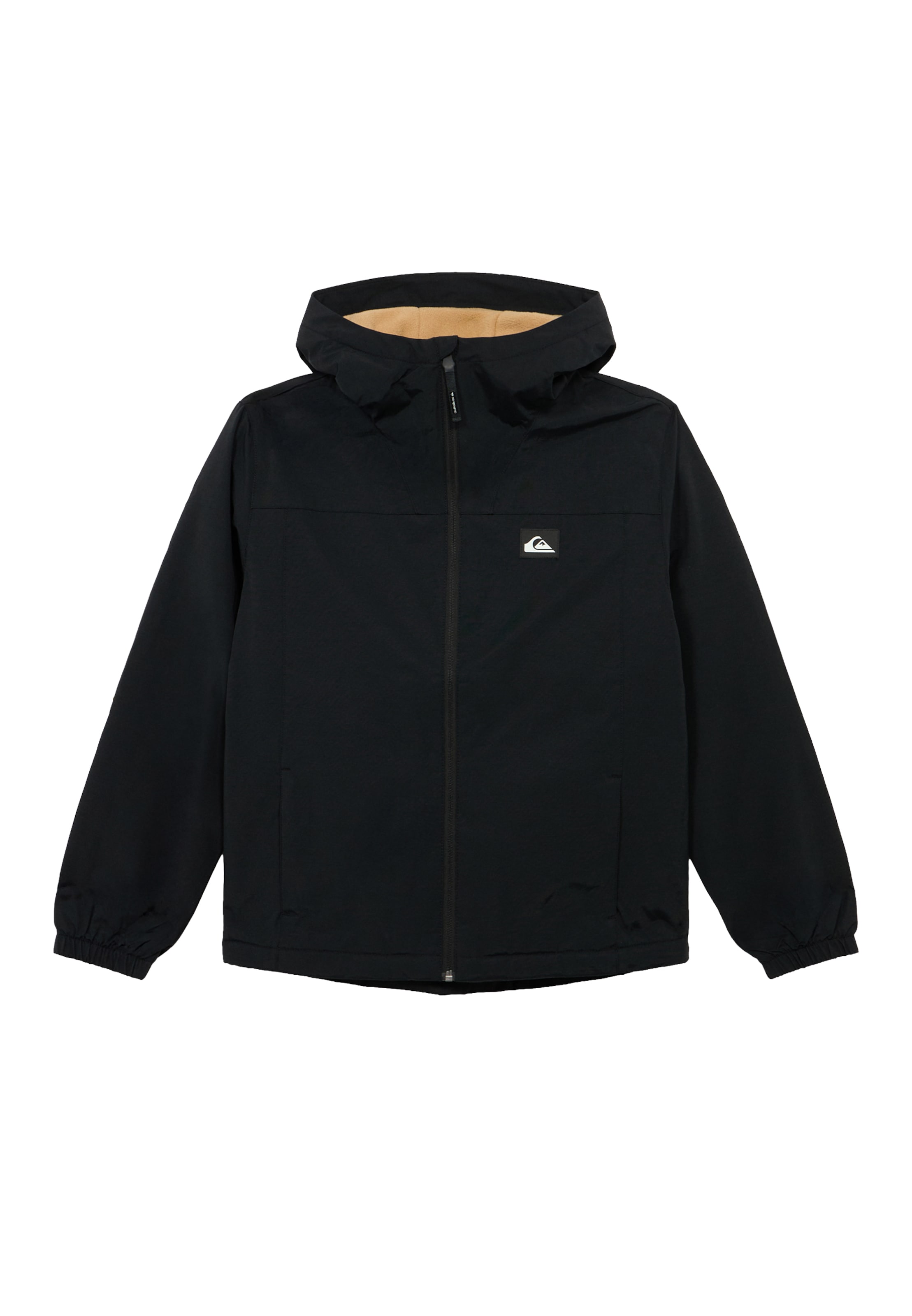 QUIKSILVER - Casaco outdoor 'OVER WARM' em preto: frente