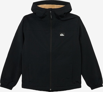 QUIKSILVER - Casaco outdoor 'OVER WARM' em preto: frente