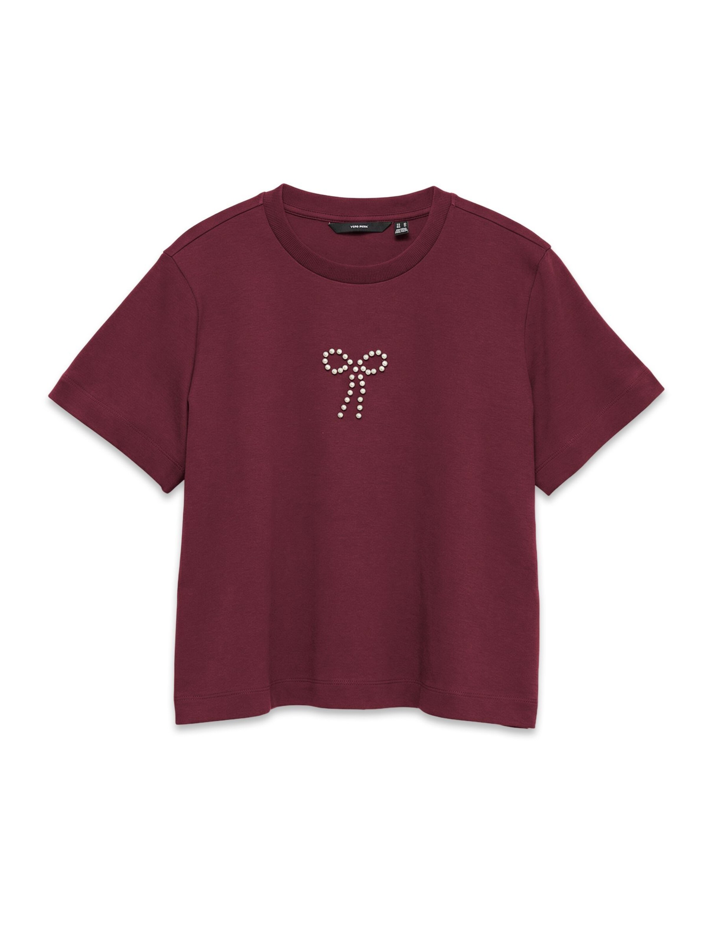 T-shirt 'SARA' VERO MODA en rouge : devant