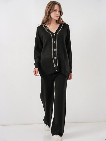 Pantalons de tailleur Bigdart en noir