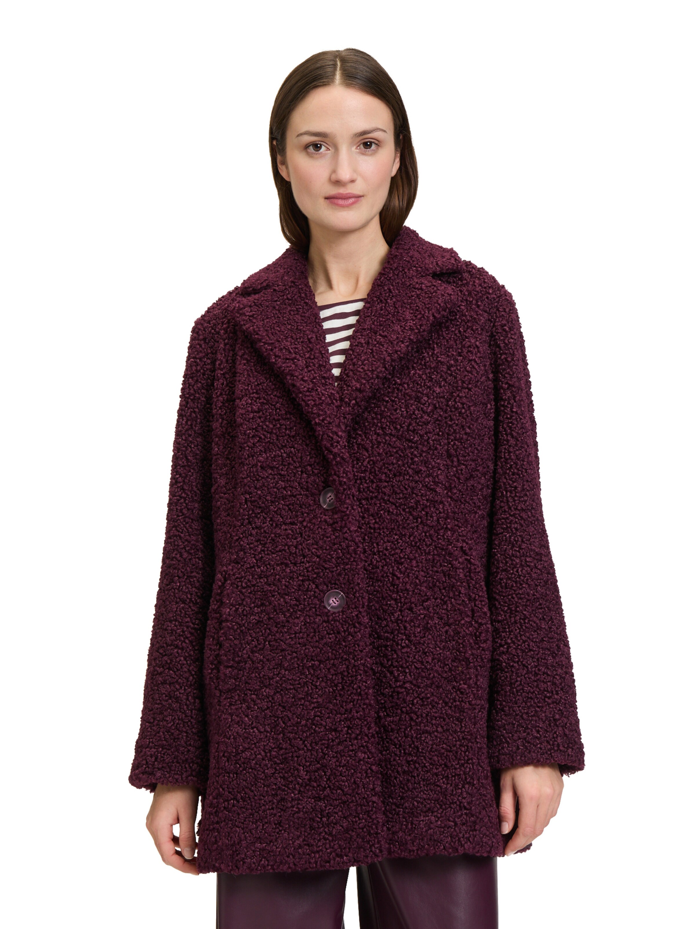 Betty & Co Tussenmantel in Lila: voorkant