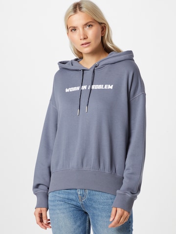 DIESEL - Sweatshirt 'MAGDALENA' em azul: frente