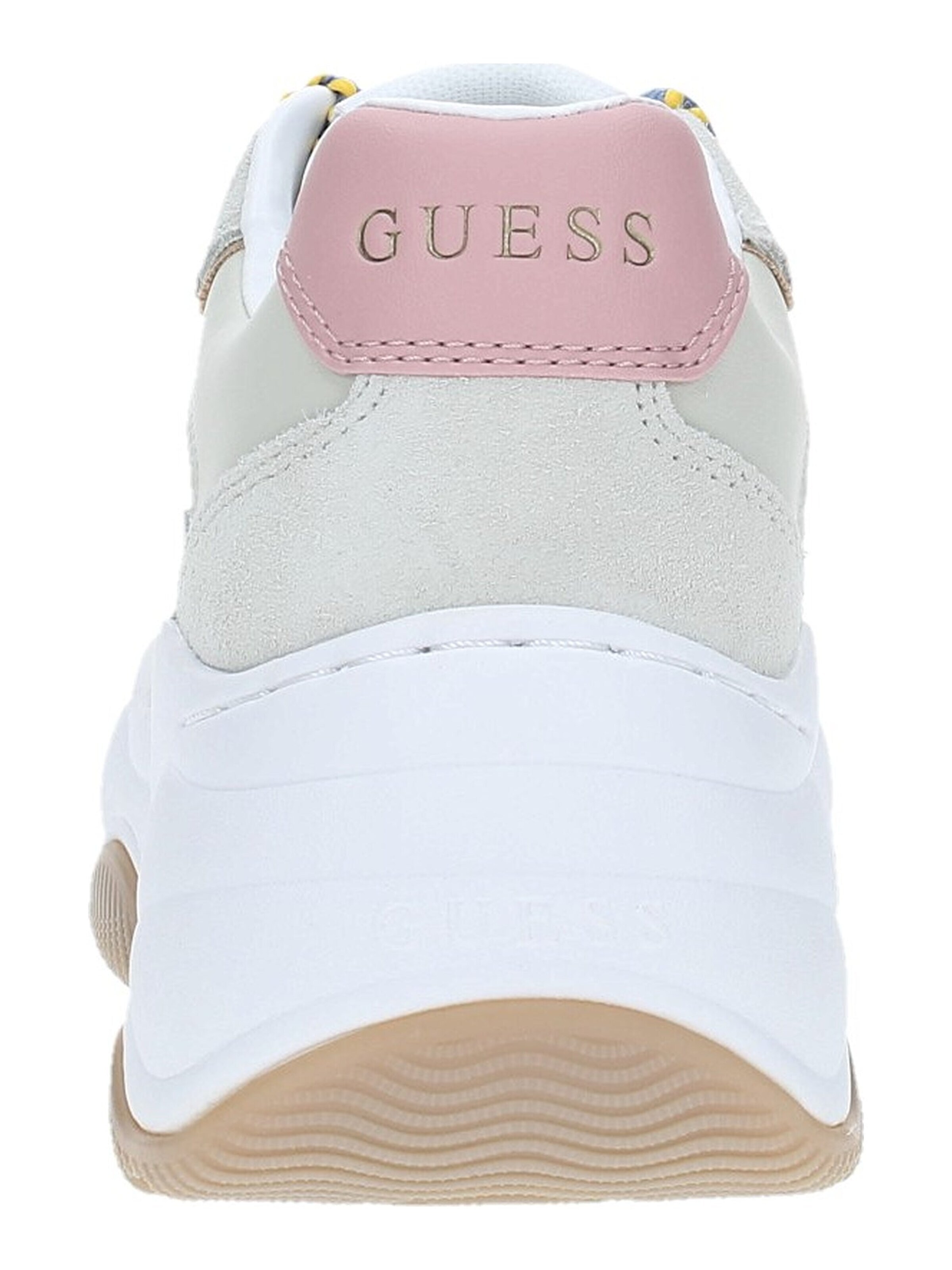 Sneaker bassa 'Guess FLPHAPPEL12' di GUESS in bianco