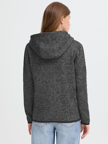 Oxmo Fleece jacket ' OXELFE HOODED ' in Grey