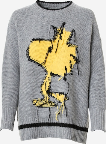 Frogbox Sweater 'Woodstock' in Grey: front