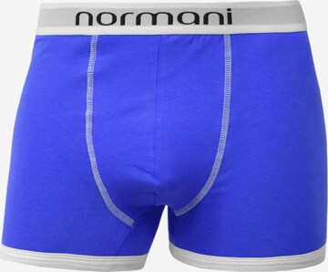Boxers normani en bleu : devant