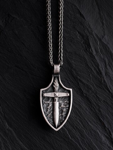 REYTEL - Colgante 'SWORD ON SHIELD' en plata