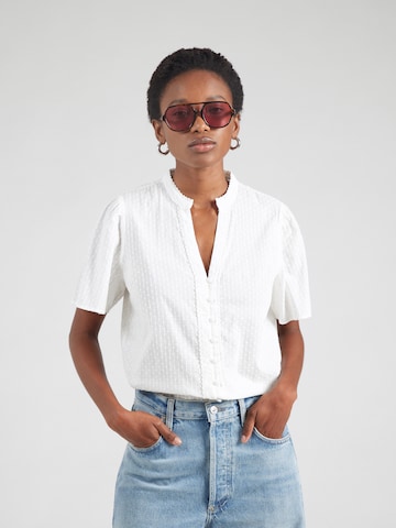 YAS Blouse 'YASTIA' in White: front