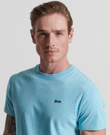 T-Shirt Superdry en bleu