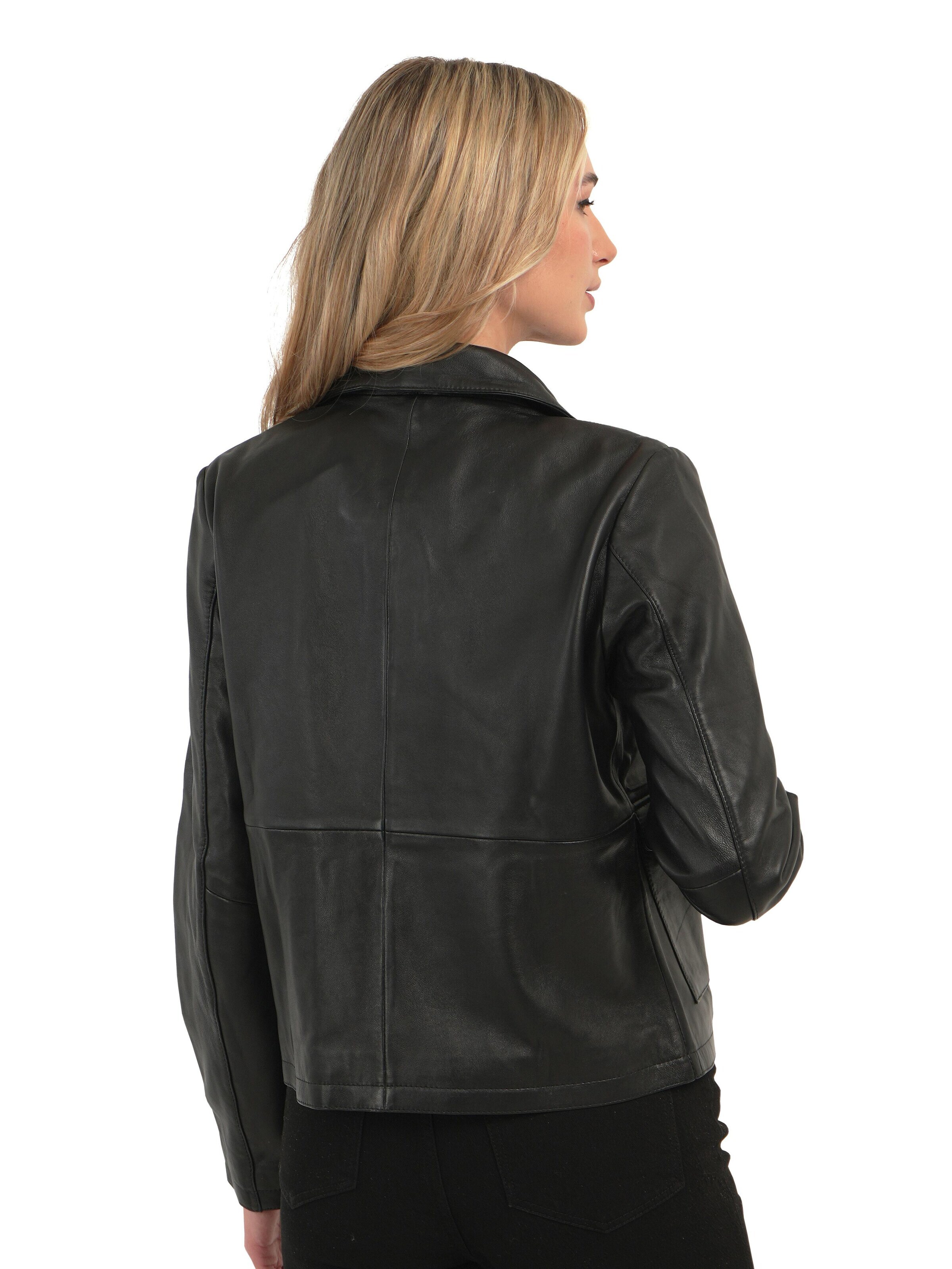 Chic and Clicks - Chaqueta de entretiempo 'Minimal' en negro