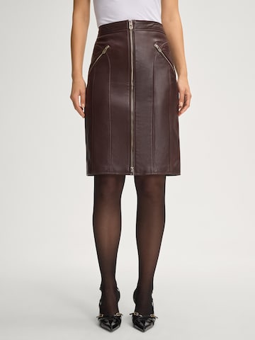 JOOP! Rok 'Lima' in Rood: voorkant