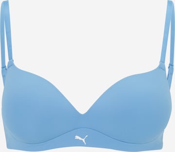 Invisible Soutien-gorge PUMA en bleu : devant