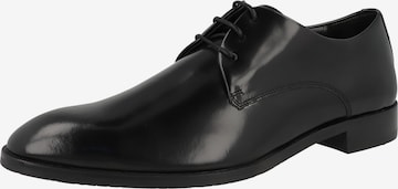 Gordon & Bros Обувки с връзки в черно: отпред