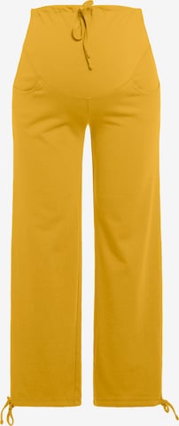 Pantalon '803640' Ulla Popken en jaune : devant