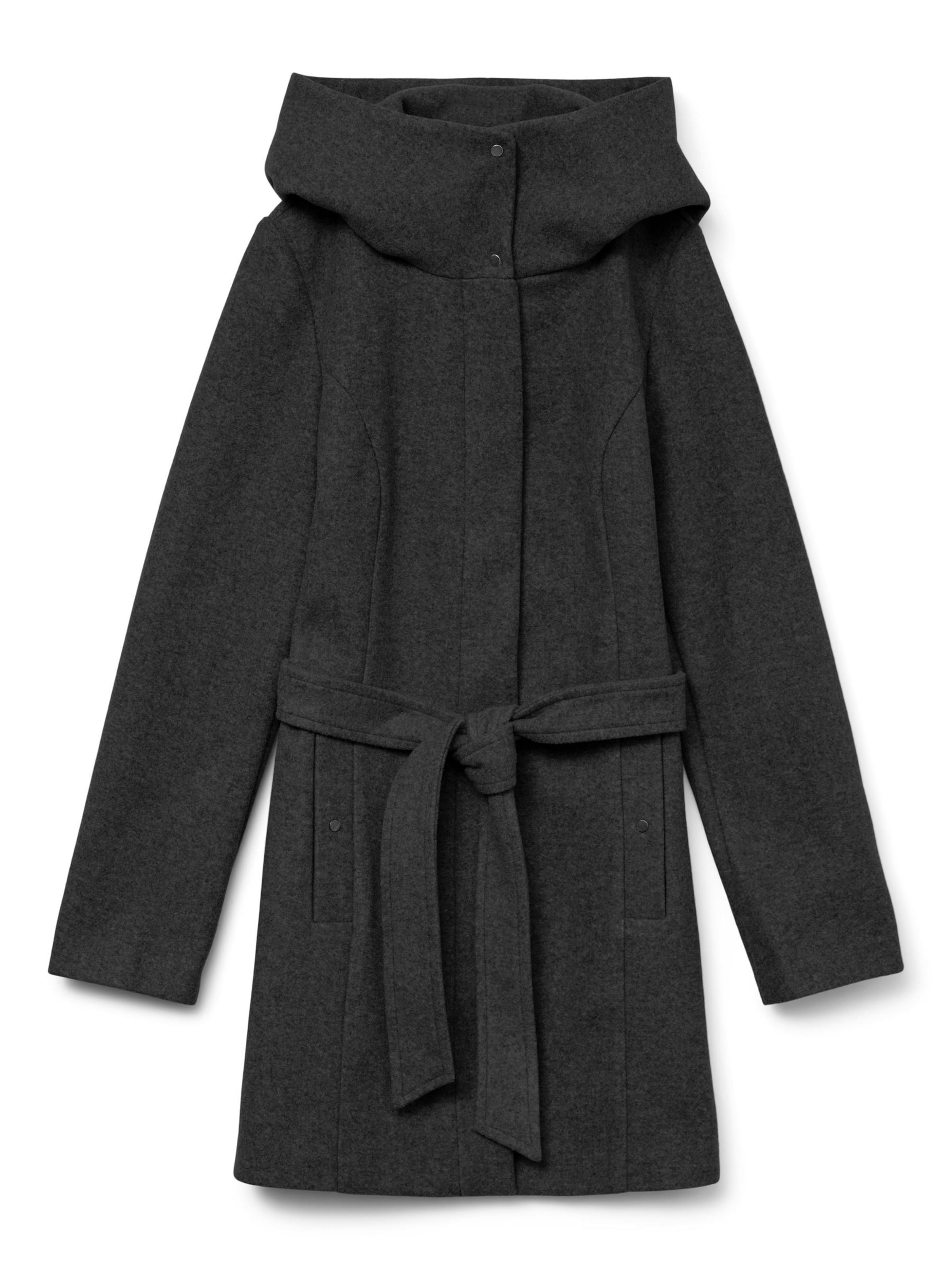 VERO MODA Overgangsfrakke i grå: forside