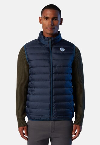 North Sails Bodywarmer 'Skye' in Blauw: voorkant