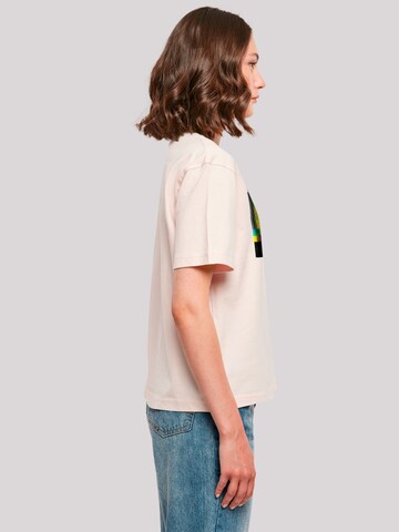 F4NT4STIC Shirt 'Heroes of Childhood Tao Tao Cassette' in Pink