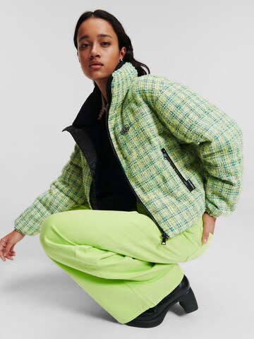 Veste mi-saison Karl Lagerfeld en vert