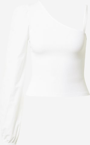NU-IN Μπλουζάκι σε λευκό: μπροστά