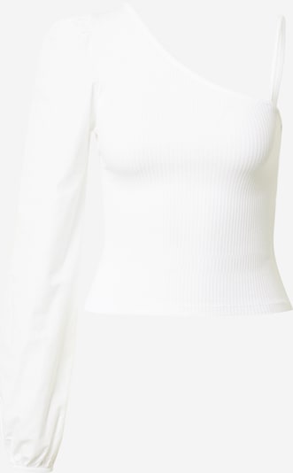 Tricou NU-IN pe alb, Vizualizare produs