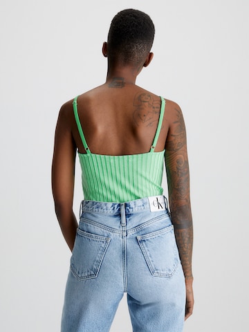 Calvin Klein Jeans Tričkové body – zelená