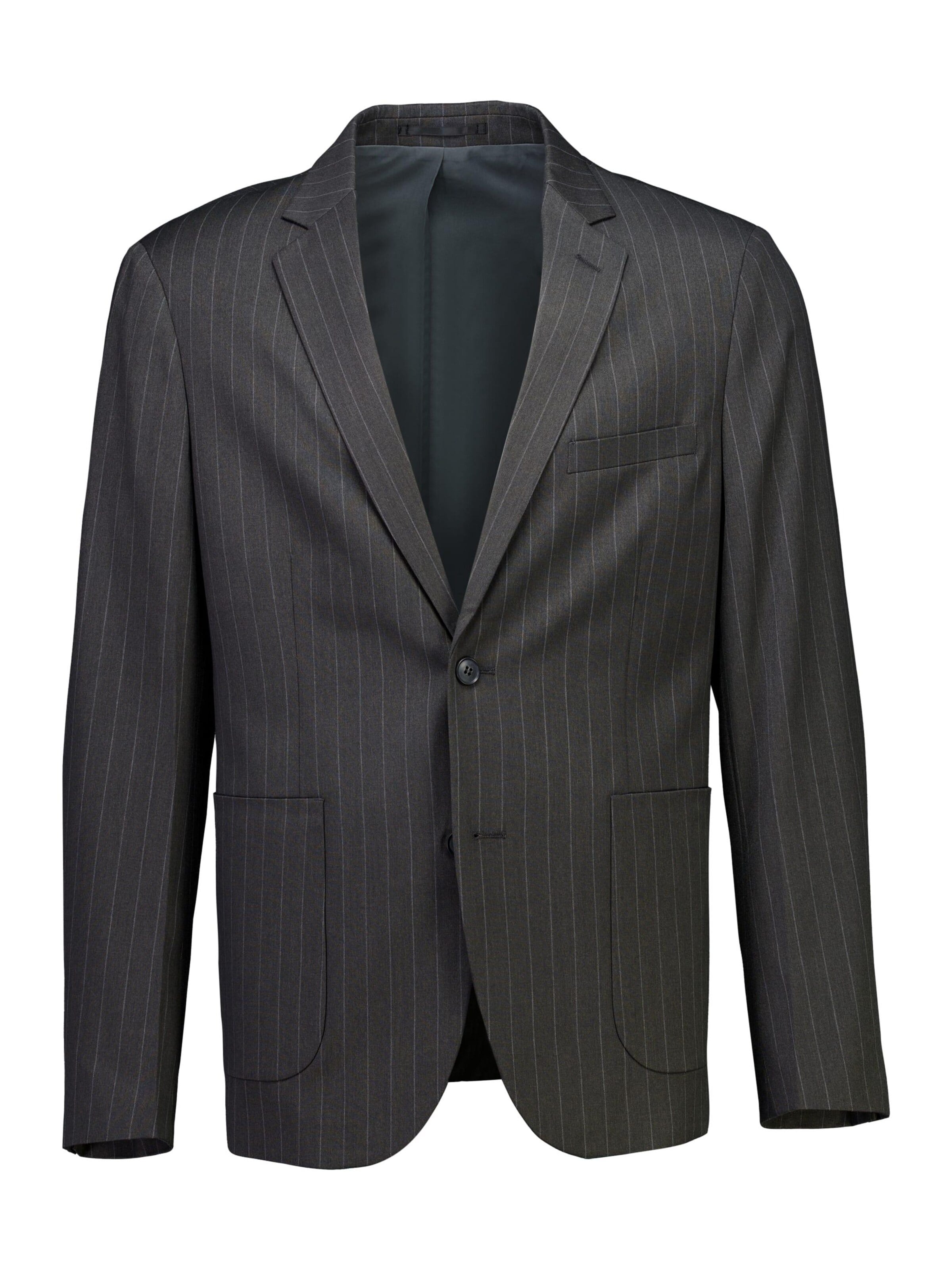 Lindbergh - Ajuste regular Chaqueta tipo saco para negocios en gris: frente