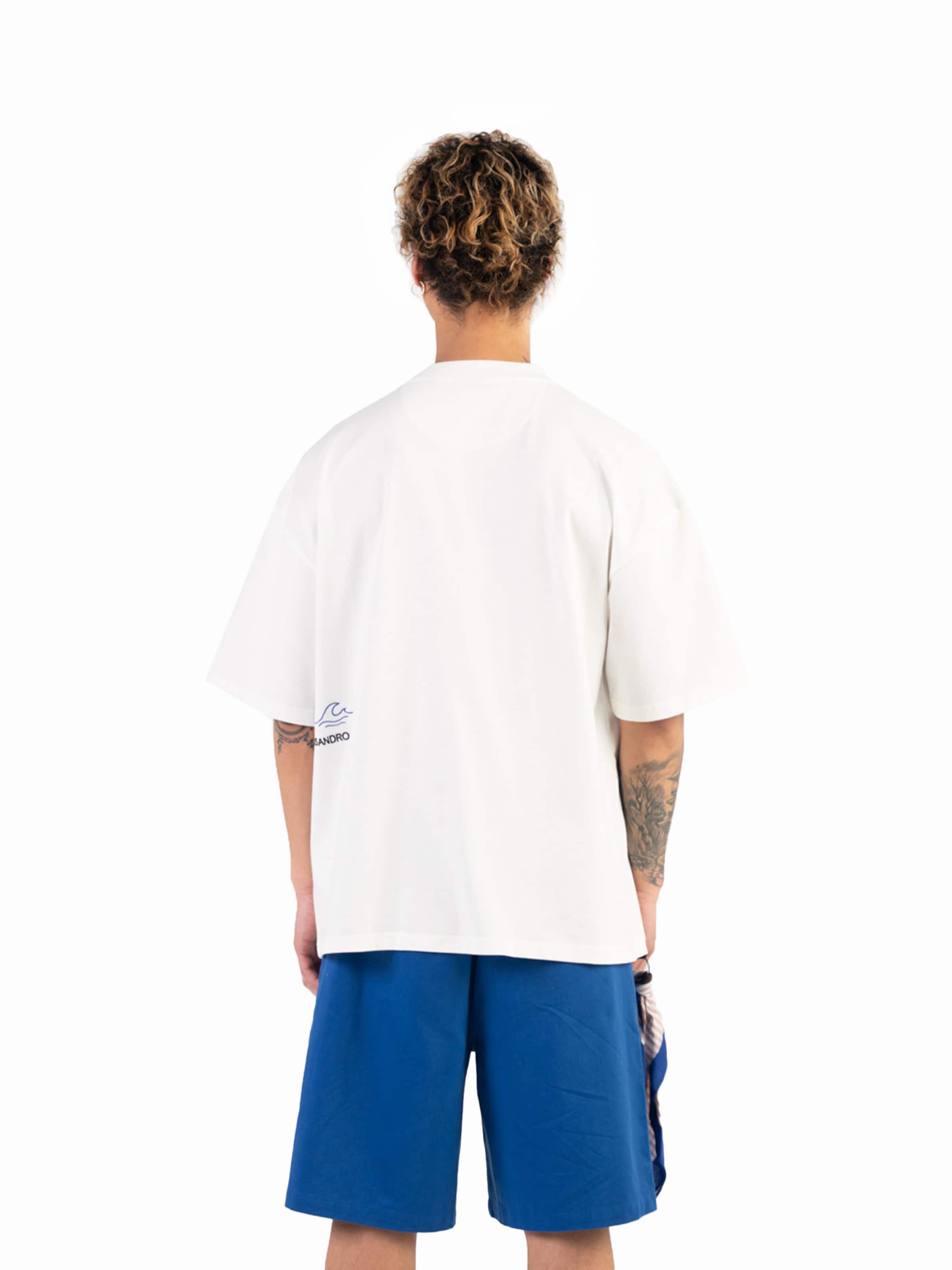 Alessandro Magno Shirt 'ESSENTIALS' in White