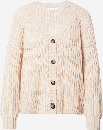 ABOUT YOU Knit Cardigan 'Lina' in Beige: front