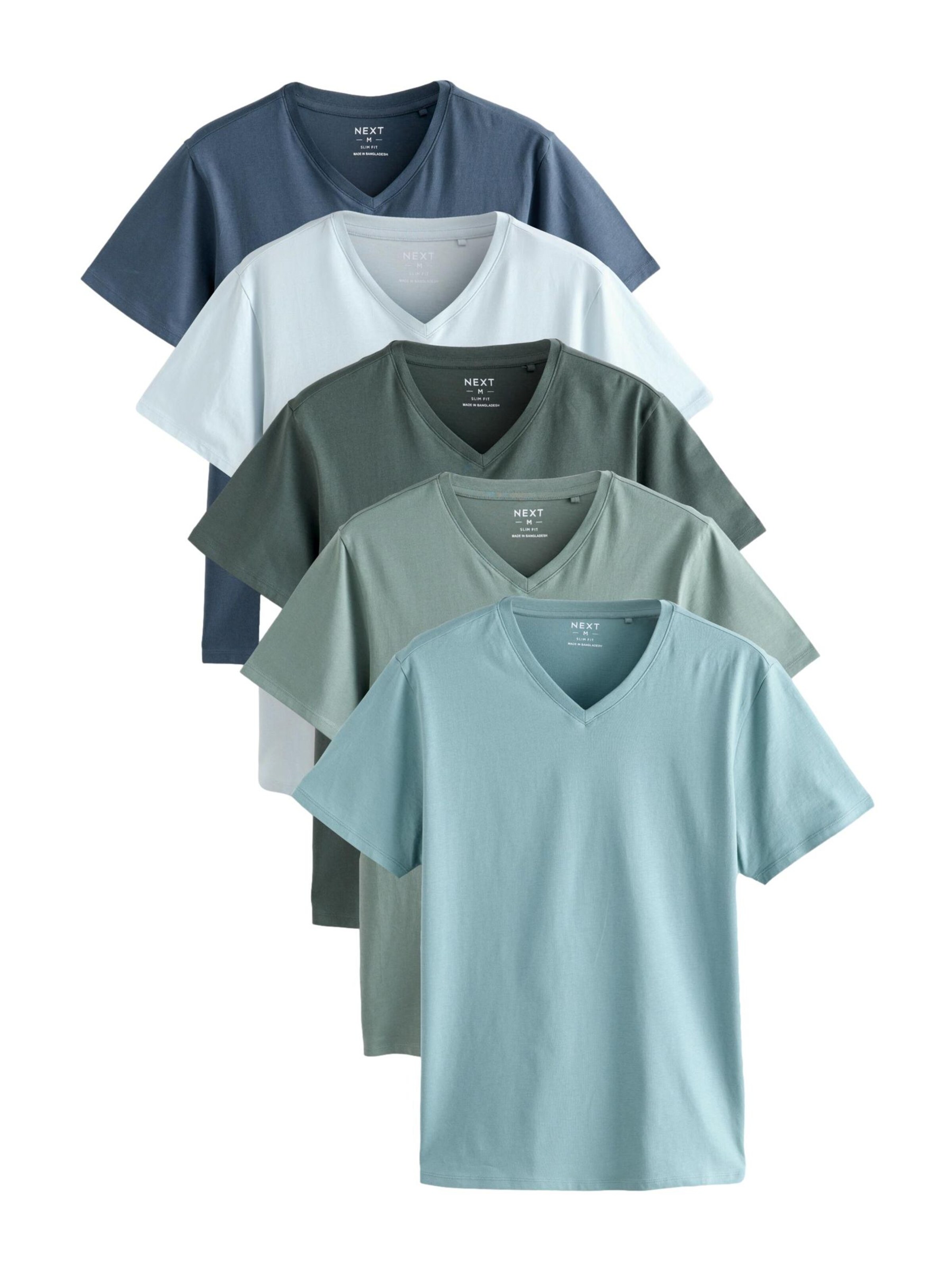 Next Shirt in Blue: front