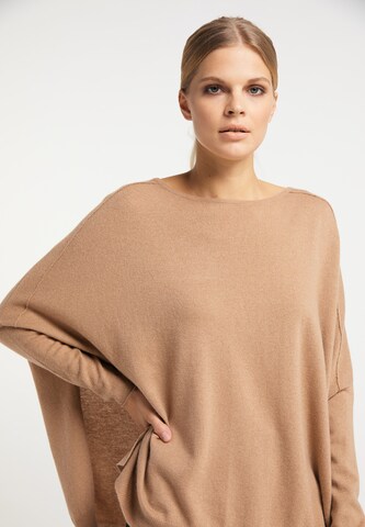 RISA - Jersey talla grande en marrón