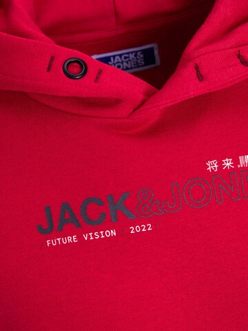 Jack & Jones Junior Mikina – červená