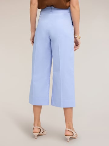 MOTIVI Wide leg Broek in Blauw