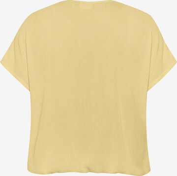 KAFFE CURVE - Blusa 'Ami Stanley' em amarelo