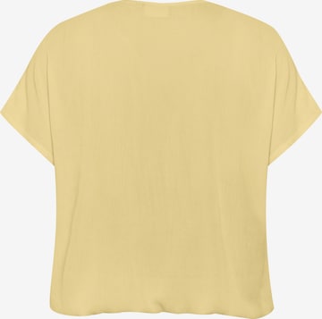Camicia da donna 'Ami Stanley' di KAFFE CURVE in giallo