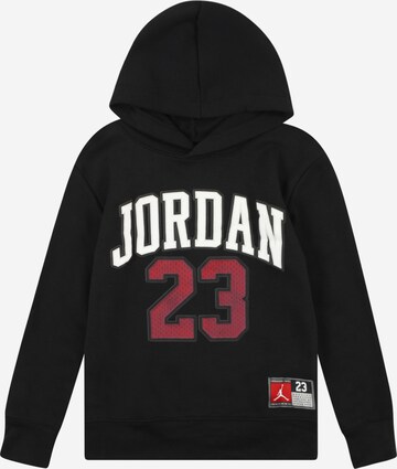 JordanSweater majica - crna boja: prednji dio