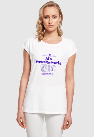 T-shirt ABSOLUTE CULT en blanc : devant