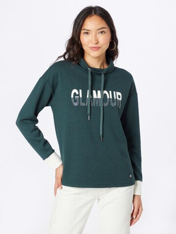 Key Largo - Sweatshirt 'KIARA' em verde: frente