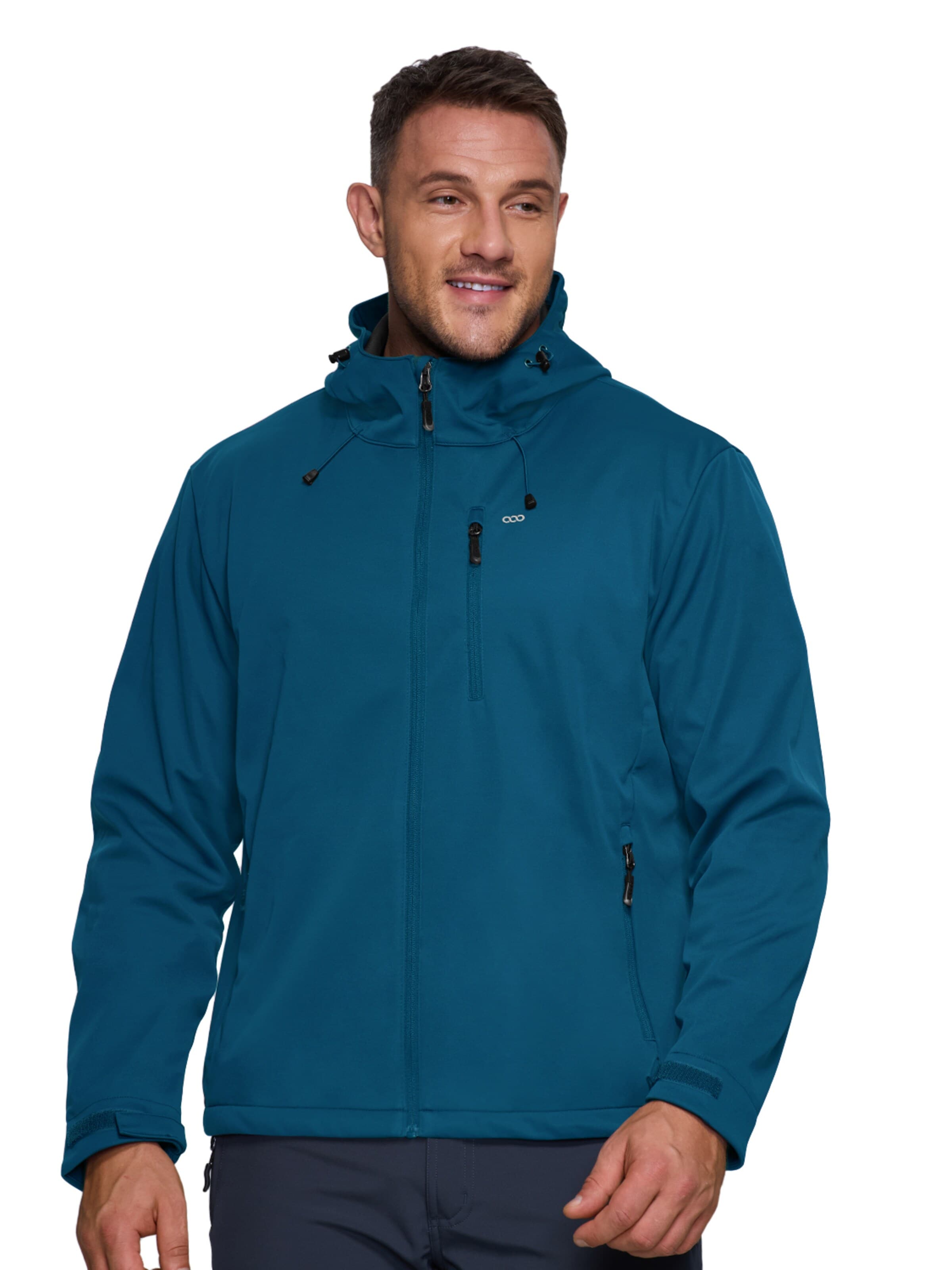 33,000ft Outdoor jacket '33,000ft Men's Softshell Jacket' in Green