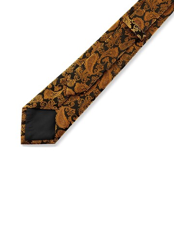 Bohemian Revolt Tie 'Valmont' in Gold: front