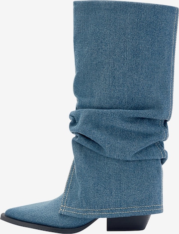 Bottes de cowboy Pull&Bear en bleu