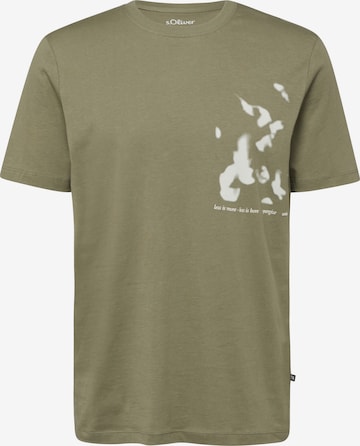 s.Oliver Shirt in Green: front