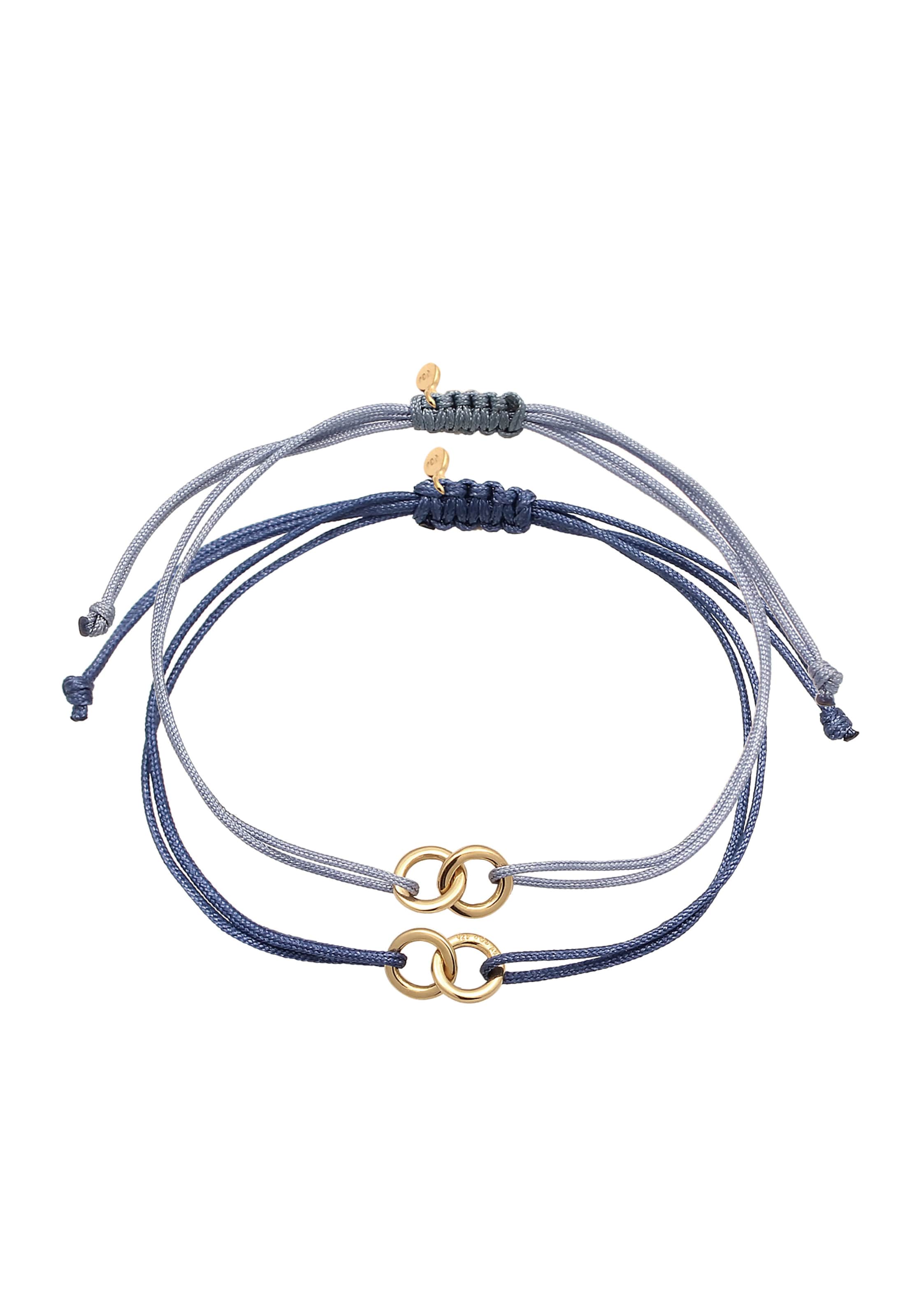ELLI Bracelet 'Infinity' in Blue
