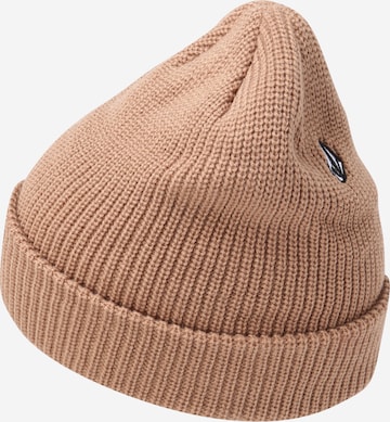 Volcom Beanie 'Full Stone' in Brown: front