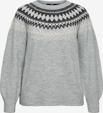 Pullover 'VMCSimone' di Vero Moda Curve in grigio: frontale