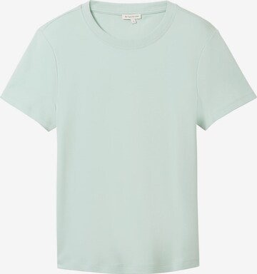 T-shirt TOM TAILOR en vert : devant