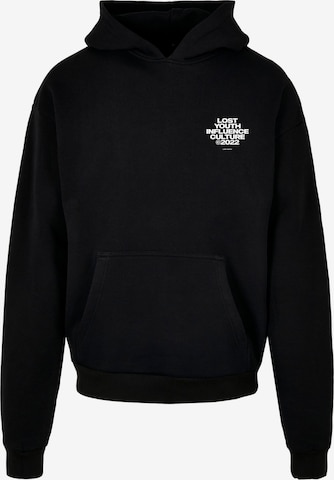 Sweat-shirt Lost Youth en noir : devant